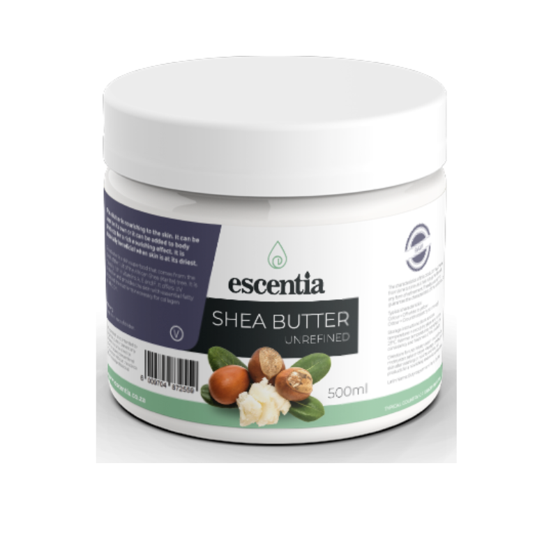 shea butter unrefined 500ml Escentia Products