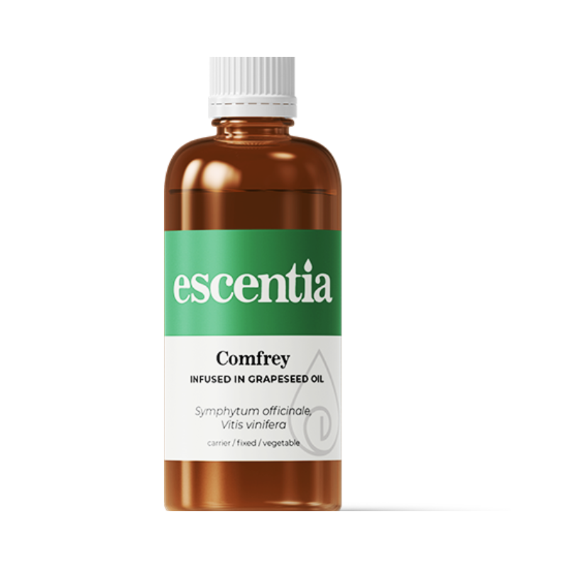 comfrey infused in grapeseed oil carrier oil 50ml Escentia Products